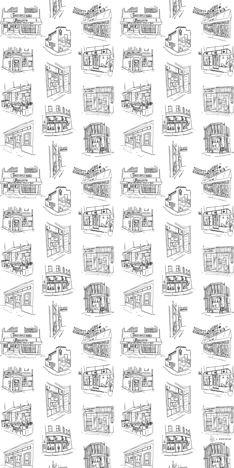 San Francisco in Black and White color