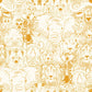 Image of Wild Thing in Gold and Cream Wallpaper