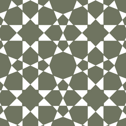 Marrakesh Tile Decals Tile/Flooring in Olive